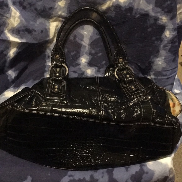 Mondani patent style shoulder bag - Picture 2 of 5